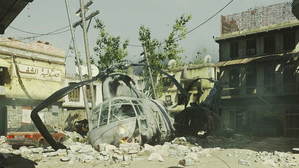 Die Map Crash stammt aus dem ursprünglichen Modern Warfare und wurde schon für das Remaster erneuert. 
