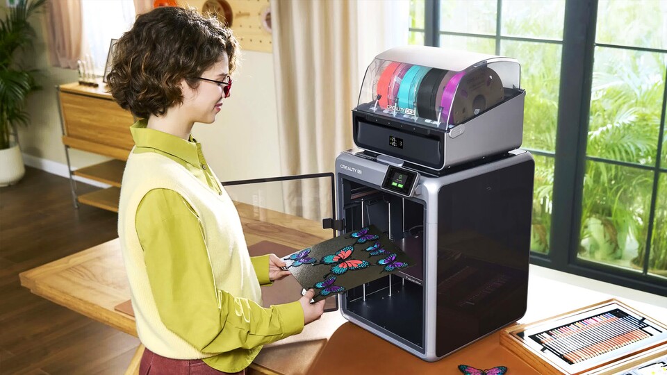 Prints mit mehreren Farben erweitern den Raum des Möglichen immens: kein lästiges Nacharbeiten, Schleifen, Lackieren oder Bemalen mehr notwendig!