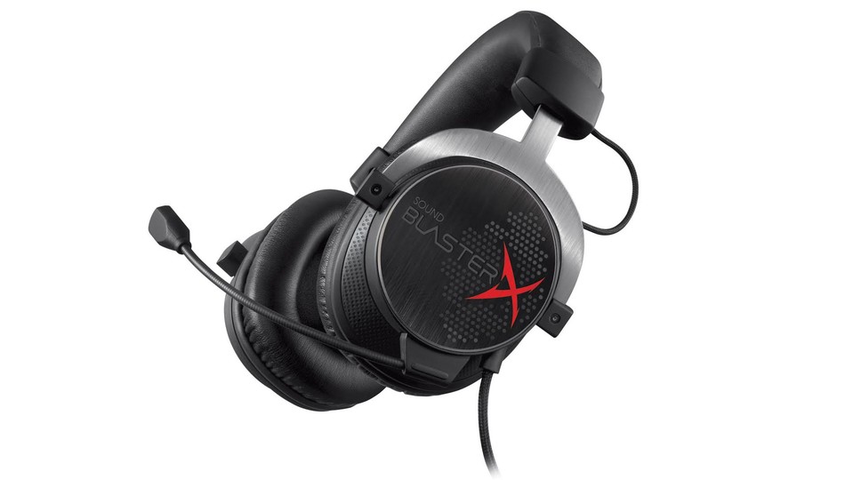 Das Creative Sound BlasterX H5 wirkt mehr wie eine Studio-Kopfhörer, denn wie ein Spieler-Headset – vor allem, wenn Sie das Mikrofon abstecken.