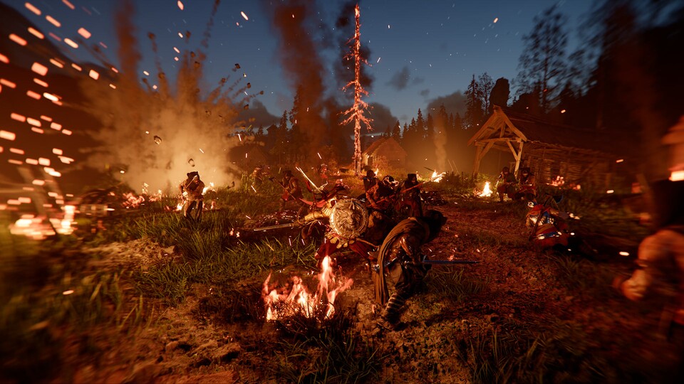 In Kämpfen geht es oft wild und explosiv zur Sache!