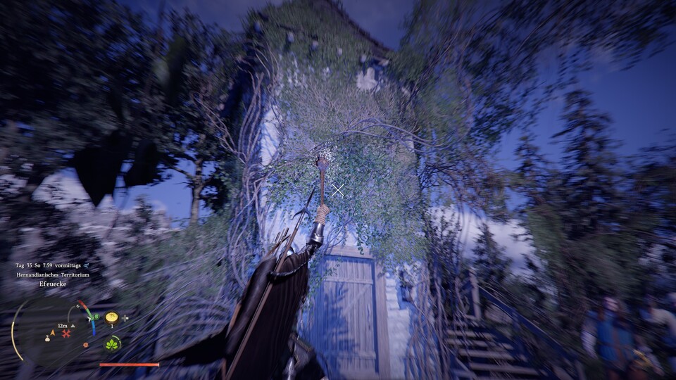 Ihr könnt auch Dinge anzünden, indem ihr Licht reflektiert und darauf lenkt.