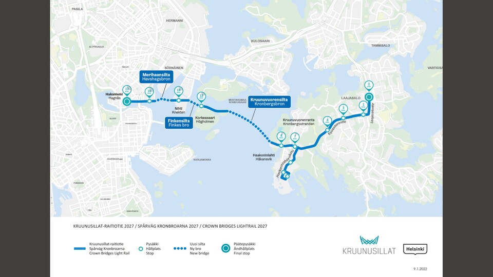 Neben dem Festland zählen auch einige Inseln zur Hauptstadt Finnlands. (Bildquelle: Crown Bridges)