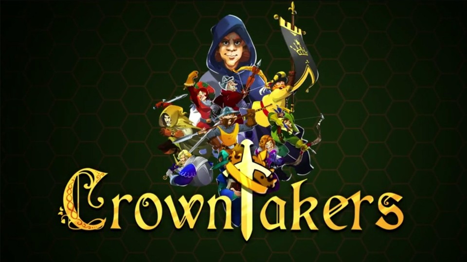 Das Rundenstrategie-Spiel Crowntakers basiert auf Hexagonfeldern.