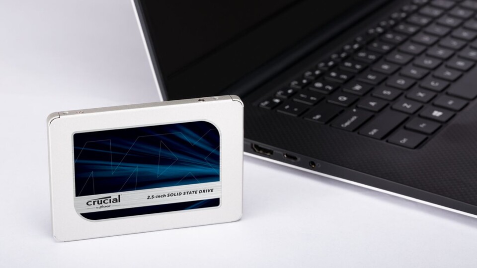 Crucial MX500: Flotte SATA-SSD zum Einstiegspreis.