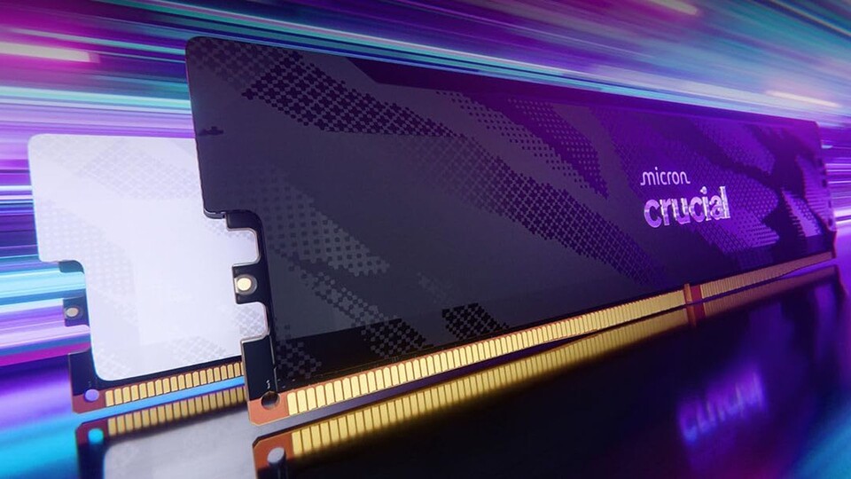 Die Sticks von Crucial gibt es sowohl in schlichtem Schwarz als auch in Weiß.