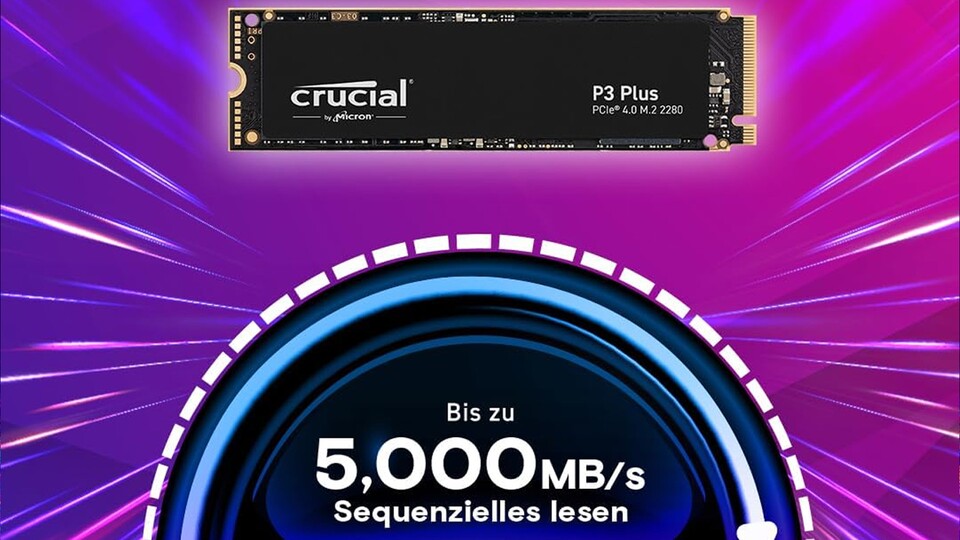 Legt den Turbo ein: Mit dieser Lesegeschwindigkeit sind Ladezeiten ein Ding der Vergangenheit.