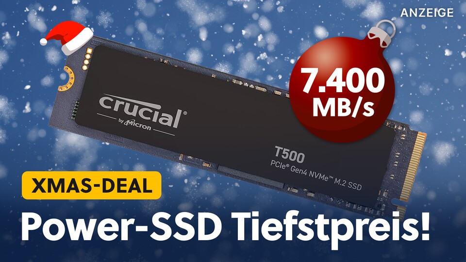 SSDs sollten ja eigentlich teurer werden - bei Amazon gibts dennoch ein extrem starkes Angebot!