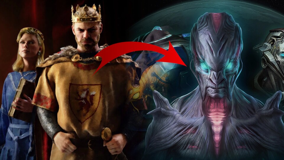 Mithilfe von Savegame-Konvertern könnt ihr eure Crusader Kings 3 Kampagne gar noch in Stellaris weiterspielen.