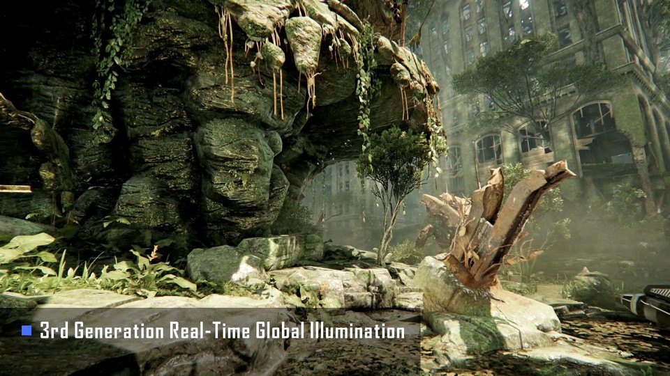 Crytek nennt den nächsten Enwicklungsschritt ihrer Global-Illumination-Technik »Third Gen«.