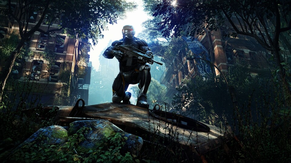 Crysis 3: Prophet im Großstadtdschungel.