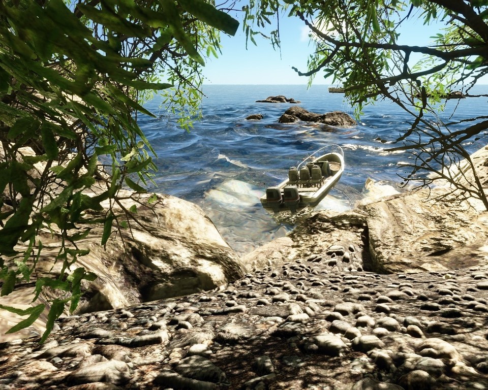 Schon mit DirectX 10 eines der schönsten Meere der Spielegeschichte: der Ozean in Crysis. Mit DirectX 11 lassen sich derart eindrucks - volle Illusionen noch effizienter zeichnen.