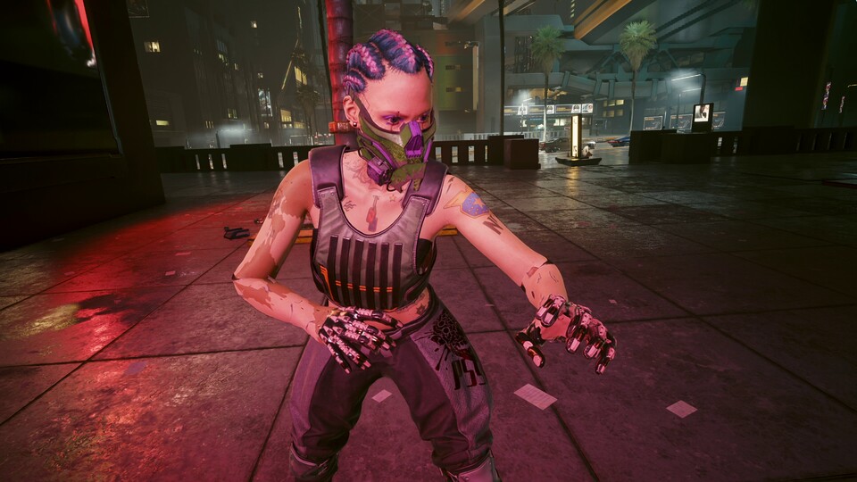Legendäre Gorilla-Arme in Cyberpunk 2077.
