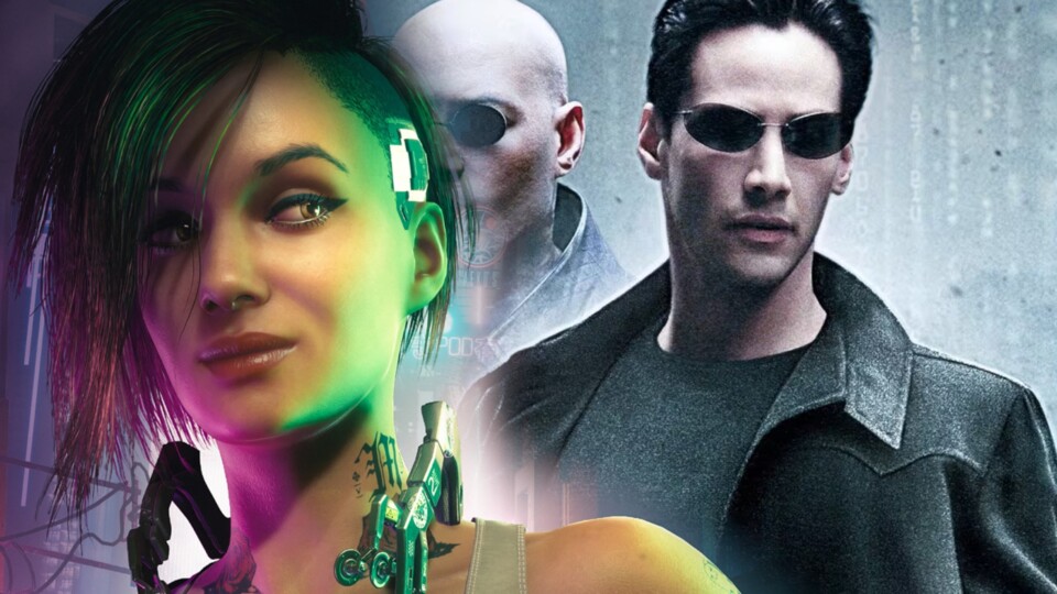 Cyberpunk 2077 hat in Matrix ein großes Vorbild gefunden.