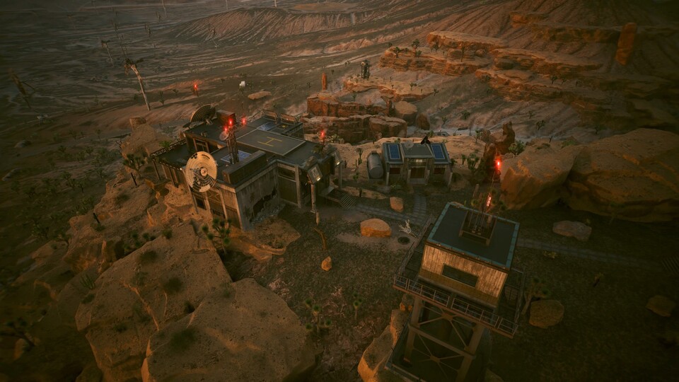 Die Basis liegt in einem Canyon, der im Spiel existiert, aber leer steht. Die Mod stammt von Nox, MrBilL61 and TPMG. Bild: Apex: Sonora Canyon nexusmods