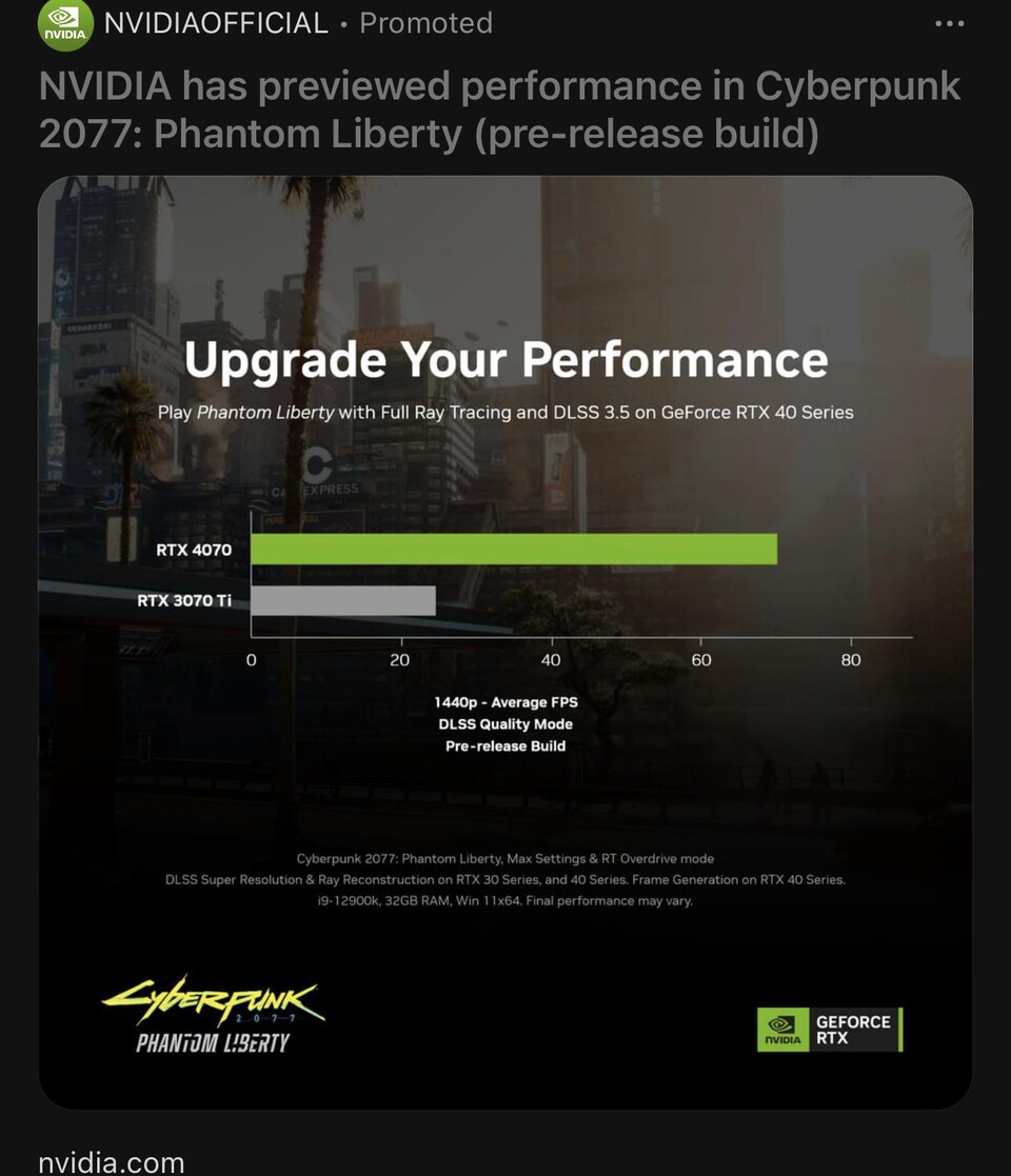 Cyberpunk 2077: Phantom Liberty GPU Benchmark