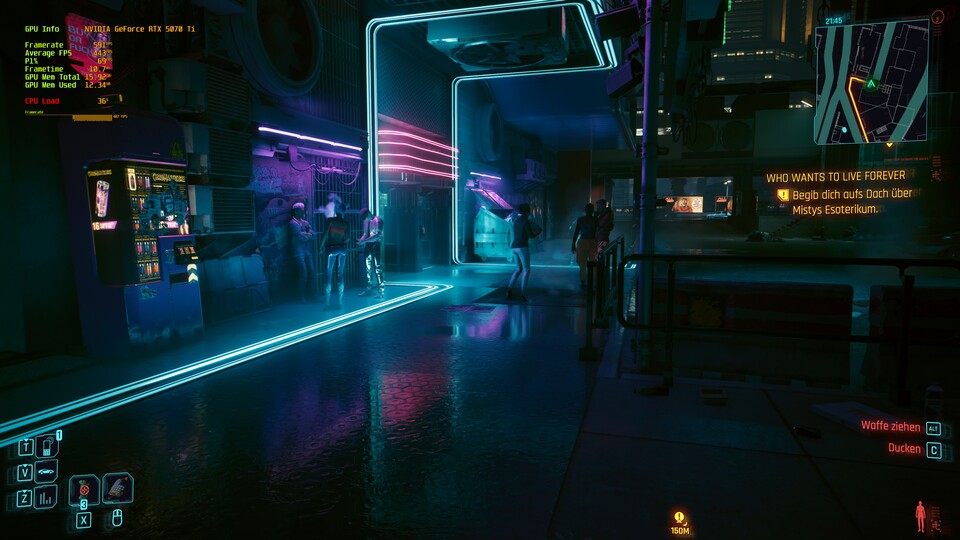 Raytracing niedrig