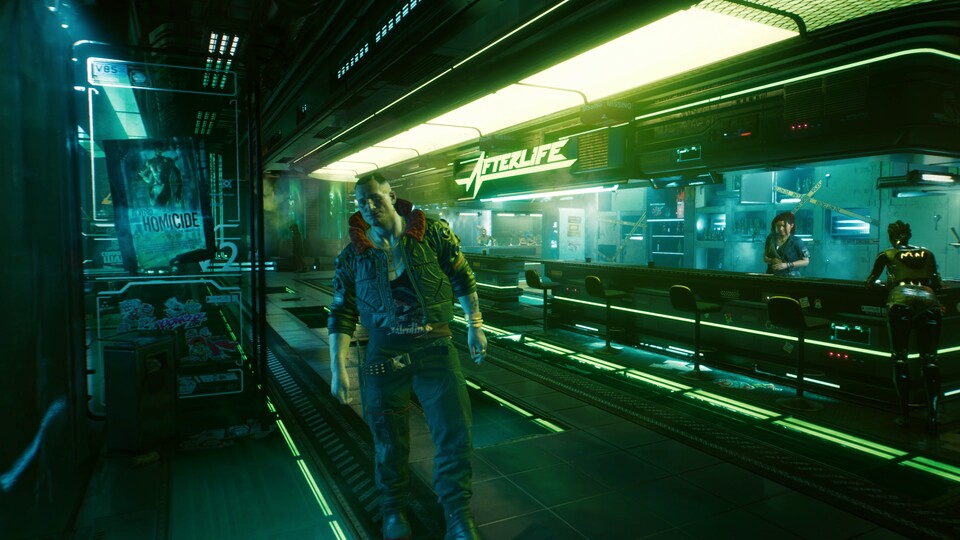 Das Afterlife ist einer der legendärsten Clubs aus Night City.