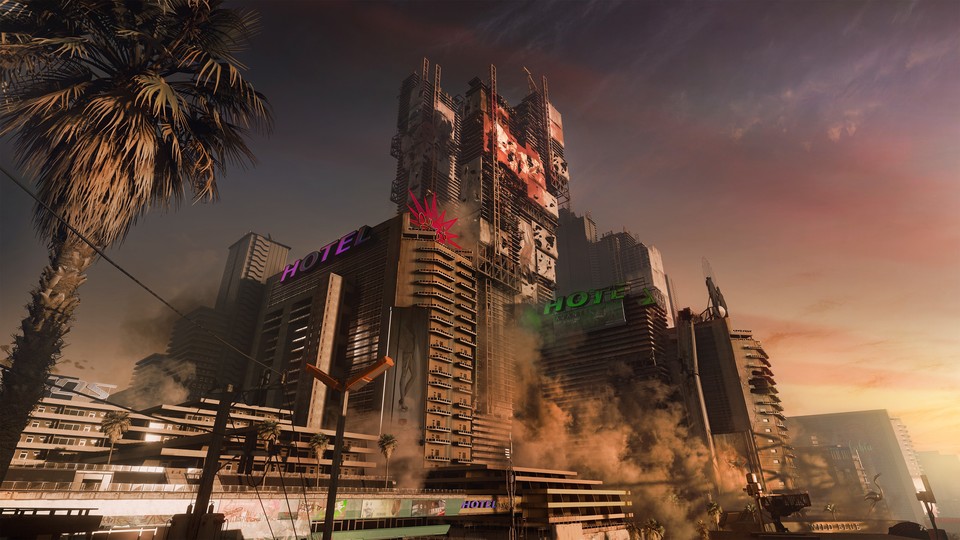 Die neue Demo zeigt Pacifica, das gescheiterte Glücksspiel-Paradies von Night City.