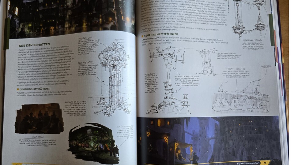 Das Buch ist wunderschön illustriert und vermittelt sofort den Drang, loszuspielen!