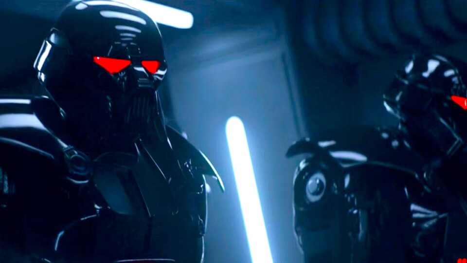 Dark Trooper des Imperiums im Einsatz.