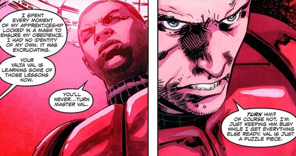 Darth Wredd hat schon früh gelernt, seine Identität aufzugeben. Bildquelle: Dark Horse Comics