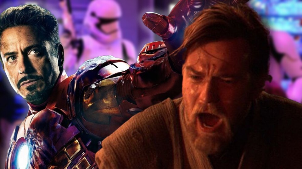 Muss Iron Man jetzt eingreifen, um Obi-Wan Kenobi zu retten - im übertragenem Sinne? (DisneyMarvelLucasfilm)