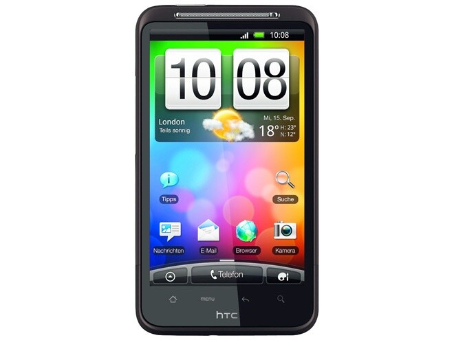 Das HTC Desire HD gehört zu den Android-Topmodellen.