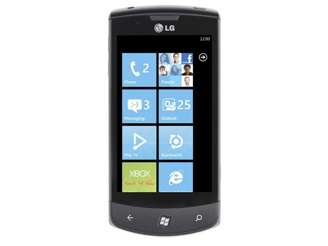 Das LG E900 Optimus mit Windows Phone 7