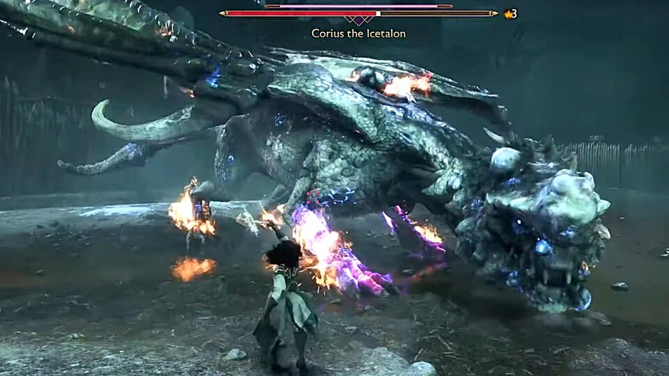 Dieses grinsende Gesicht möchte ich gern knuddeln, aber doch nicht mit Feuerbällen bewerfen.