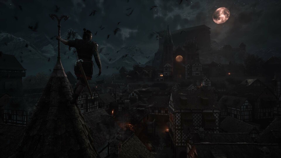 Blutsauger-Parkour: Vampirkräfte geben Coen bei Nacht neue Movement-Optionen.