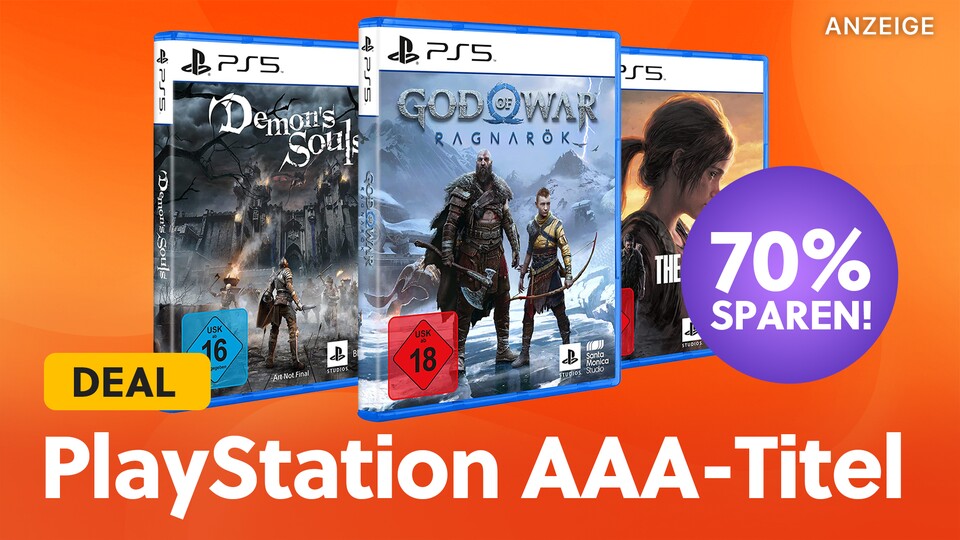 Nur kurz: Bis 75% Rabatt für PS5-Spiele & Zubehör von Sony - auch PS4-Games  viel günstiger