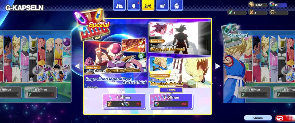 Bislang gibts im Ingame-Shop keine Pay2Win-Elemente. Bleibt zu hoffen, dass es so auch zum Release bleibt.