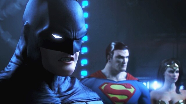Batman (gesprochen von Kevin Conroy) ist geschlagen, nur Lex Luthor kann helfen.
