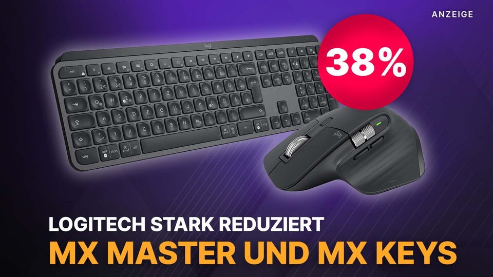 Diese Kombi bringt euer Homeoffice auf ein neues Level. Die MX Keys Tastatur und MX Master 3S Maus