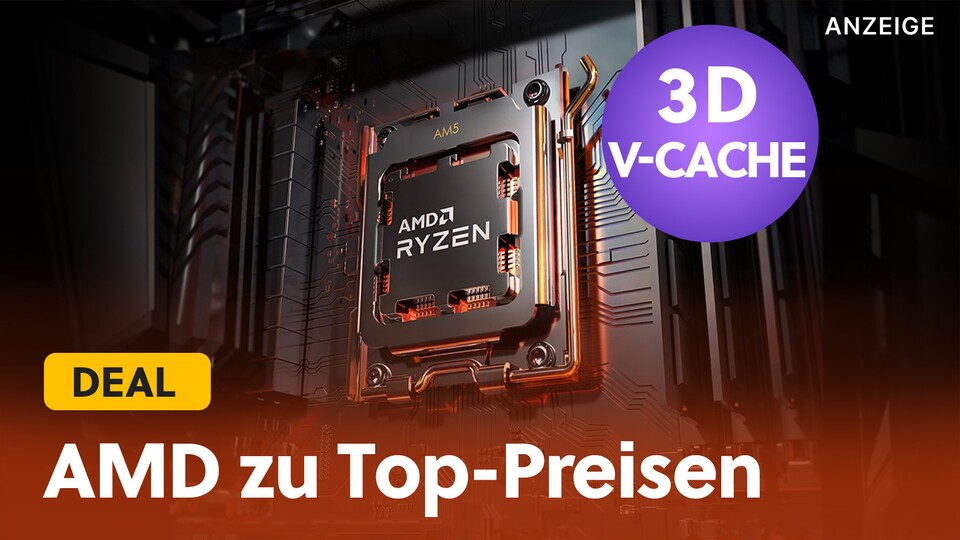 Das Zauberwort, mit dem AMD die Gaming-Krone ergattern konnte, heißt 3D V-Cache. Zwei herausragende CPUs mit dieser Technik sind jetzt gerade besonders günstig.