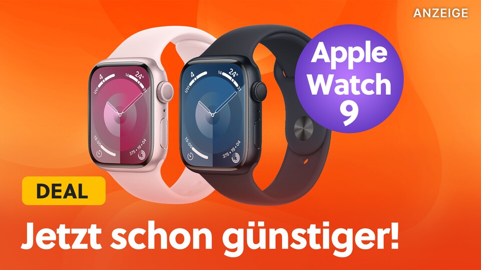 Noch nicht mal erschienen und schon günstiger als bei Apple. Hier bekommt ihr die Apple Watch Series 9 gerade schon im Angebot.