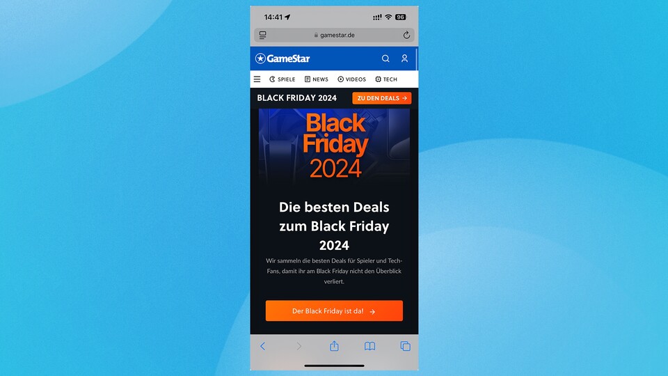 Bei unseren Black Friday-Deals findet ihr eine bunte Auswahl aktueller Technikangebote.