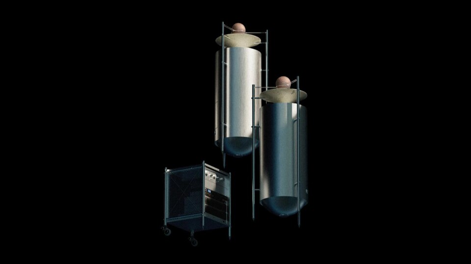 Das Design ist völlig neu, da der Klang nach oben über eine Kugel abgegeben wird. (Bildquelle: https:debris.and-space-project.jp)