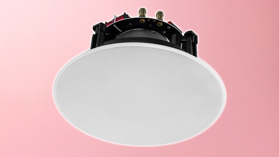 Meist sehen Einbaulautsprecher recht unscheinbar auf, damit sie nicht zu sehr auffallen. (Bild: Omnitronic)