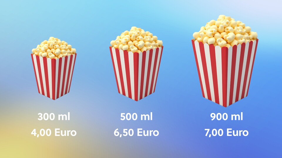 Wenn der Preis des teuersten Produkts nah an dem des mittleren liegt, kann das teurere auf einmal »vernünftiger« erscheinen. (Bildquell: Yurii, Adobe Stock)