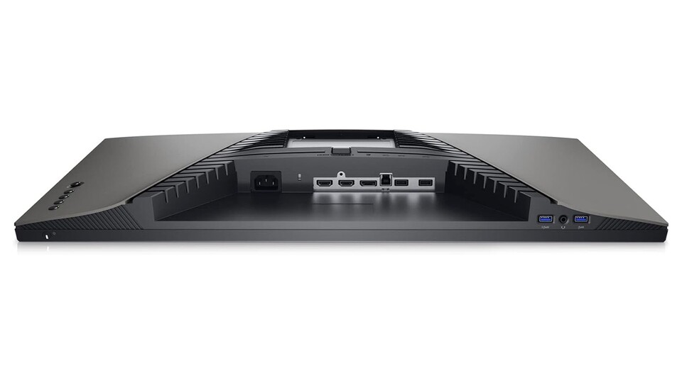 Neben einem DisplayPort-Anschluss sowie zwei HDMI-Anschlüssen stehen euch außerdem ganze fünf USB-Anschlüsse zur Verfügung, über die ihr eure restliche Peripherie anschließen könnt.