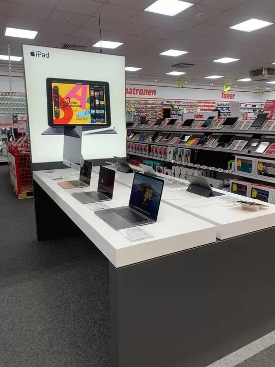 Nicht jedes ausgestellte Gerät steht auch zum Verkauf. (Quelle:Mediamarkt Traunstein)