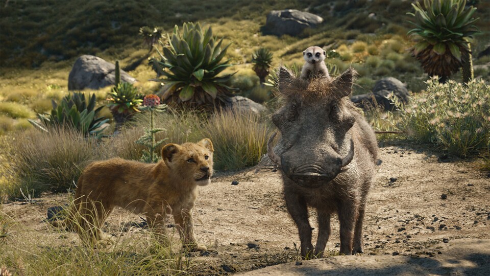 In der Neuverfilmung von Disneys Der König der Löwen dürfen Timon und Pumbaa nicht fehlen.