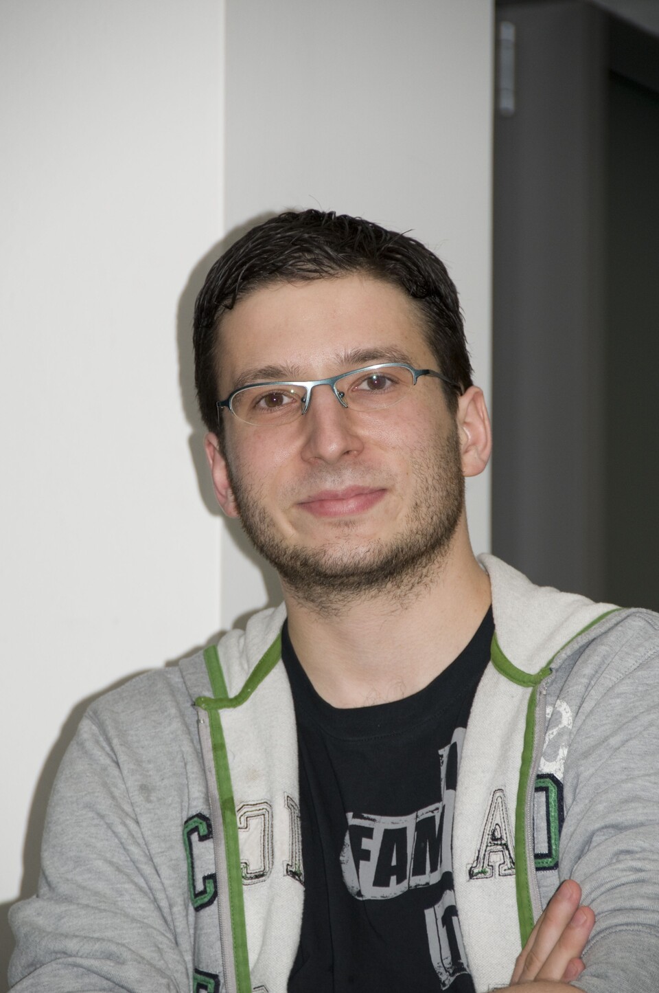 Julian Kirsch (Absolvent der privaten Qantm- Hochschule in München) ist derzeit Praktikant bei Crytek in Frankfurt.
