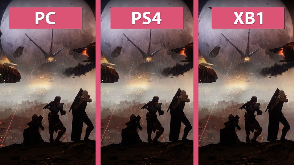 Destiny 2 Beta - PC gegen PS4 und Xbox One im Grafik-Vergleich