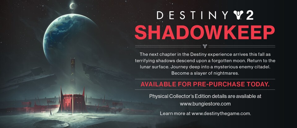 Destiny 2 Shadowkeep Leak