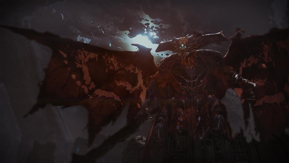 Oryx ist unser bislang mächtigster Gegner, der mit seiner Armee aus Besessenen alle anderen Aliens verwandeln und zu seinen Sklaven machen will.