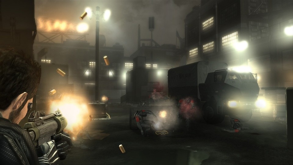 In Deus Ex: Human Revolution wird es keine mitlevelnden Gegner geben.