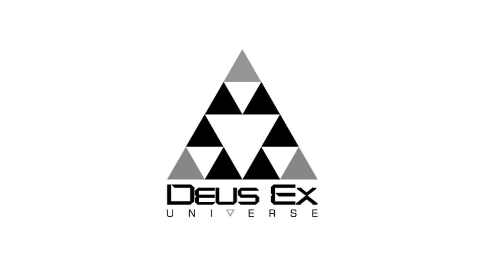 Dieses Logo von Deus Ex: Universe tauchte jetzt kurz vor dem Beginn der E3 2014 auf.