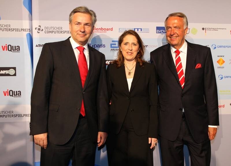 Klaus Wowereit, Petra Müller, Bernd Neumann